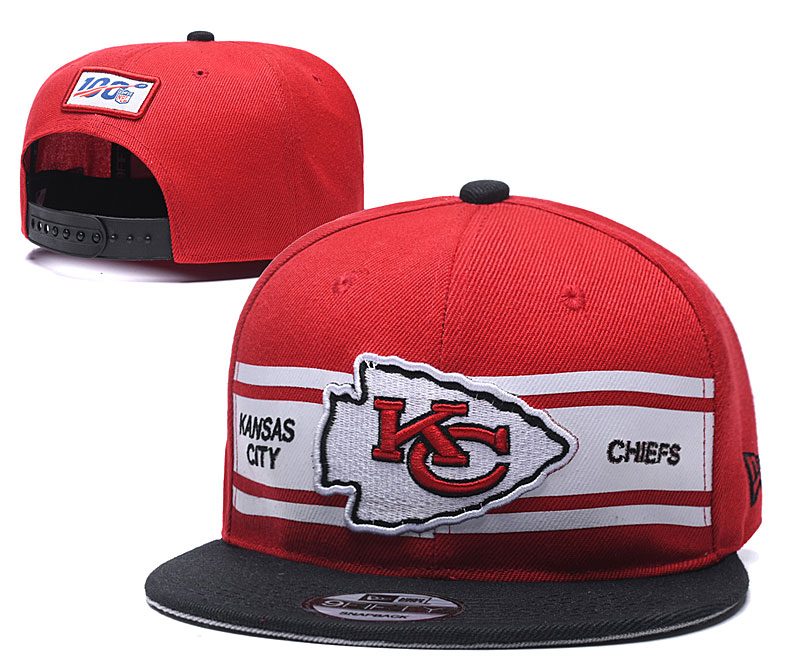 NFL Kansas City Chiefs 2019 100th Season Stitched Snapback Hats 033
